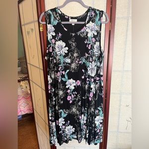 Style and Co Floral Midi Dress